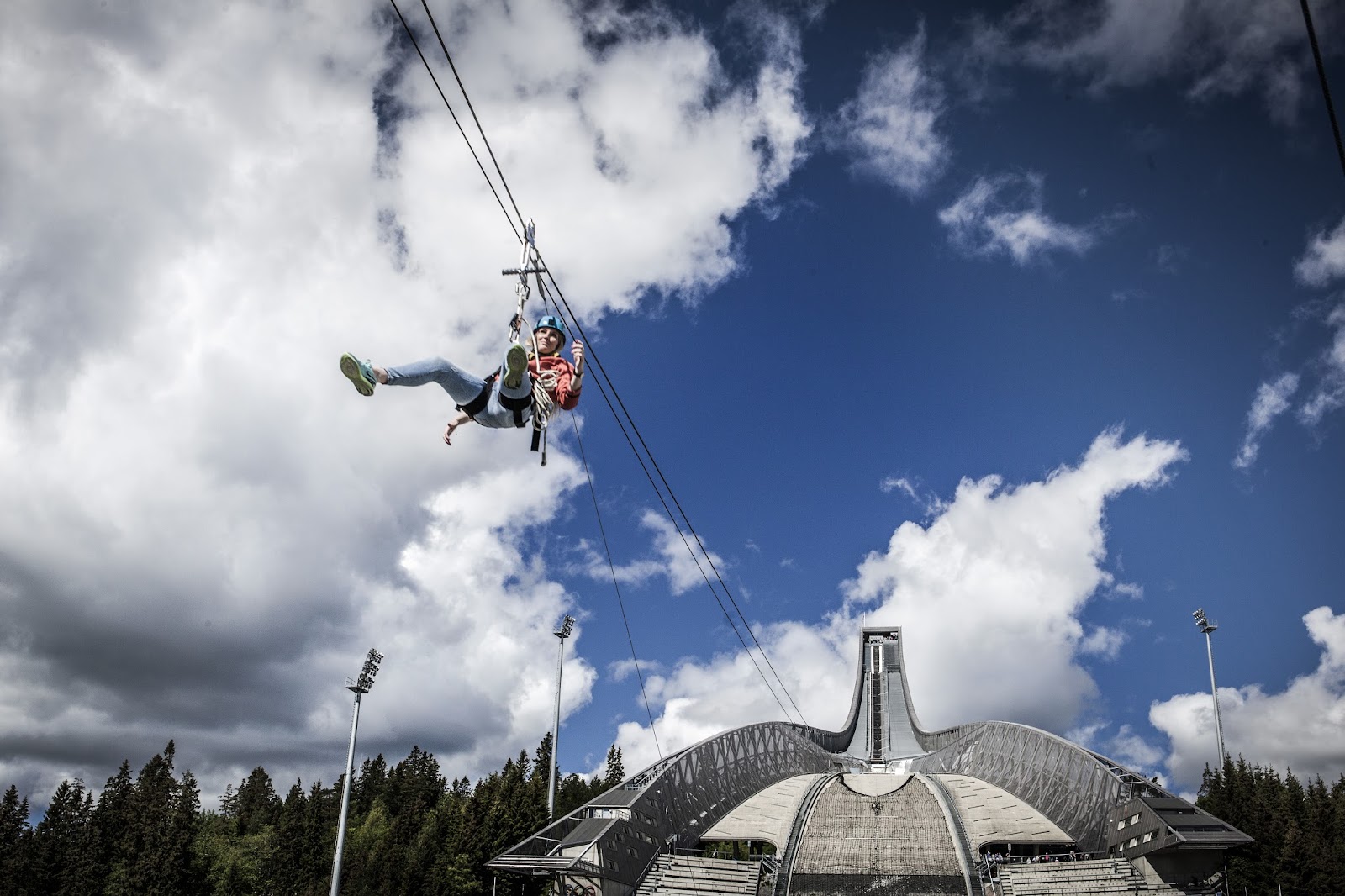 Holmenkollen Zipline – Activity, Oslo
