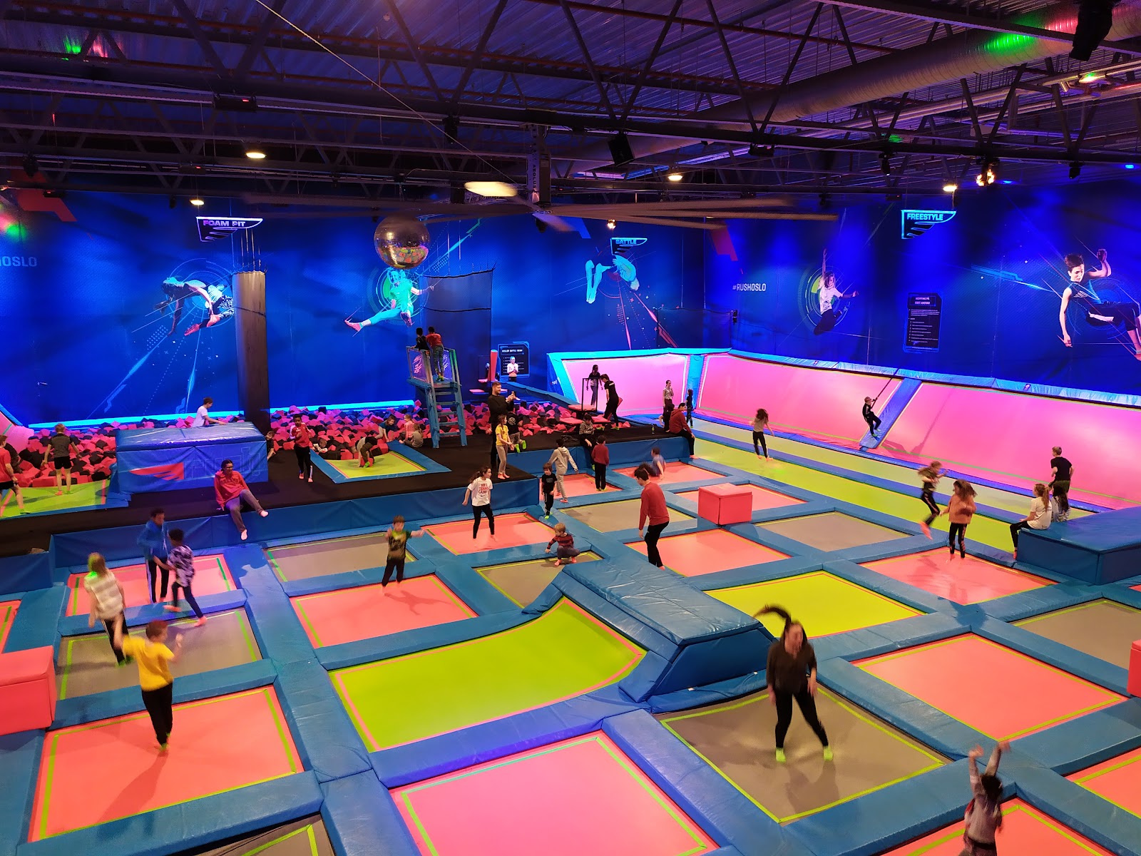 Rush Trampolinepark – Activity, Oslo