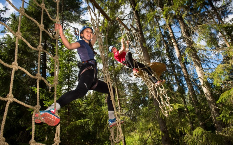 Høyt & Lavt Lillestrøm Climbing Park – Activity, Oslo